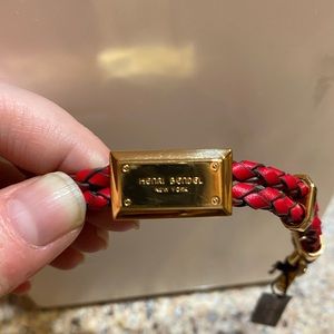 NWT Henri Bendel Leather Bracelet